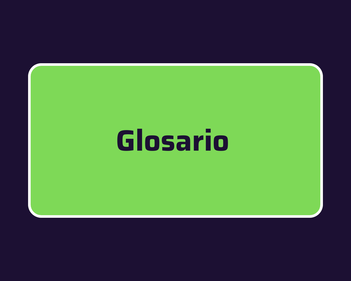 Glosario